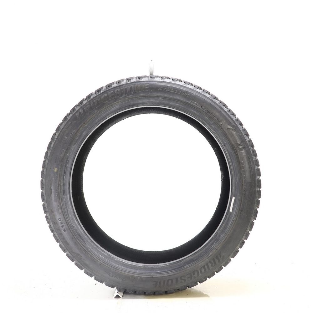 Set of (2) Used 225/45R18 Bridgestone Blizzak WS90 Studless 95H - 8-9.5/32 - Image 3