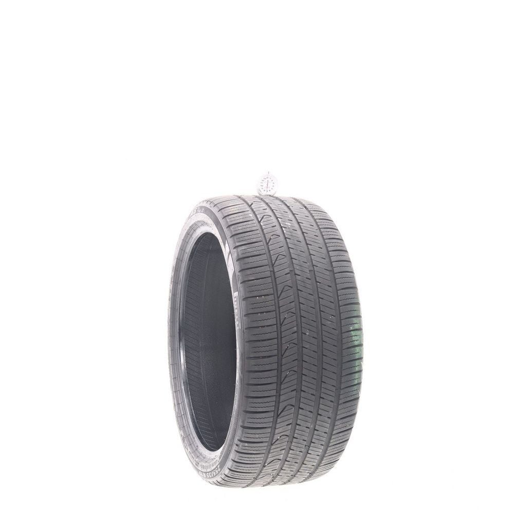 Set of (2) Used 255/35R19 Pirelli P Zero AS Plus 3 96Y - 7/32 - Image 1