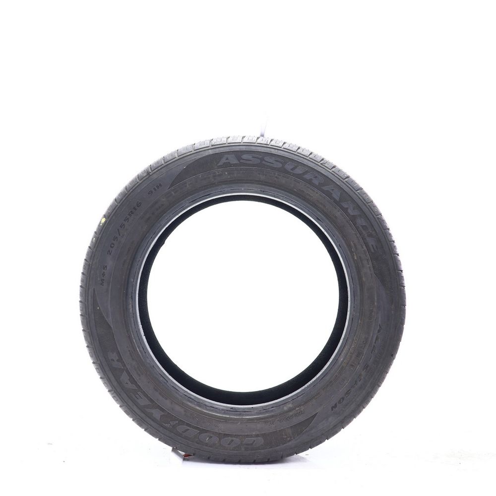 Set of (2) Used 205/55R16 Goodyear Assurance All-Season 91H - 6-6.5/32 - Image 3