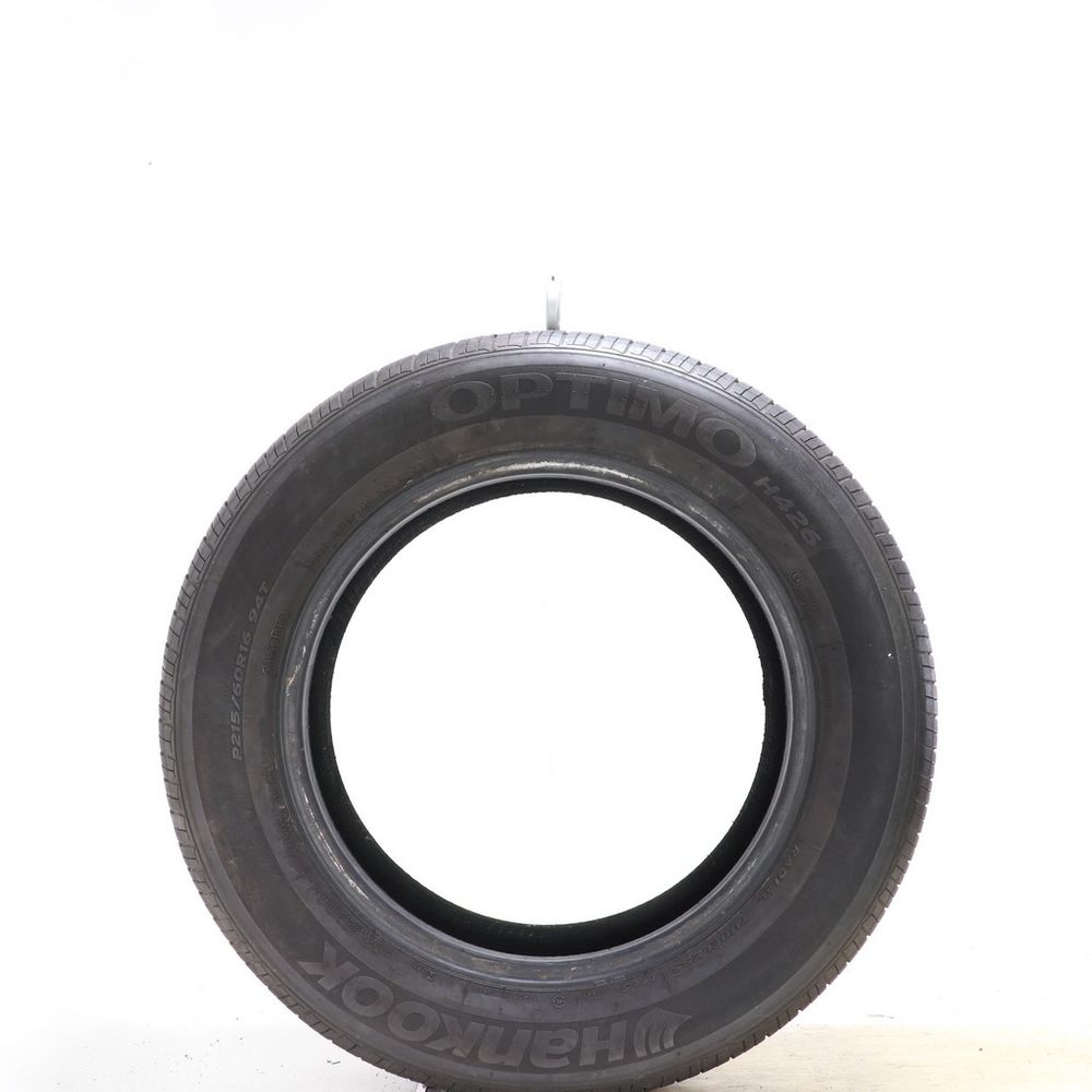 Set of (2) Used P 215/60R16 Hankook Optimo H426 94T - 7.5-8/32 - Image 3