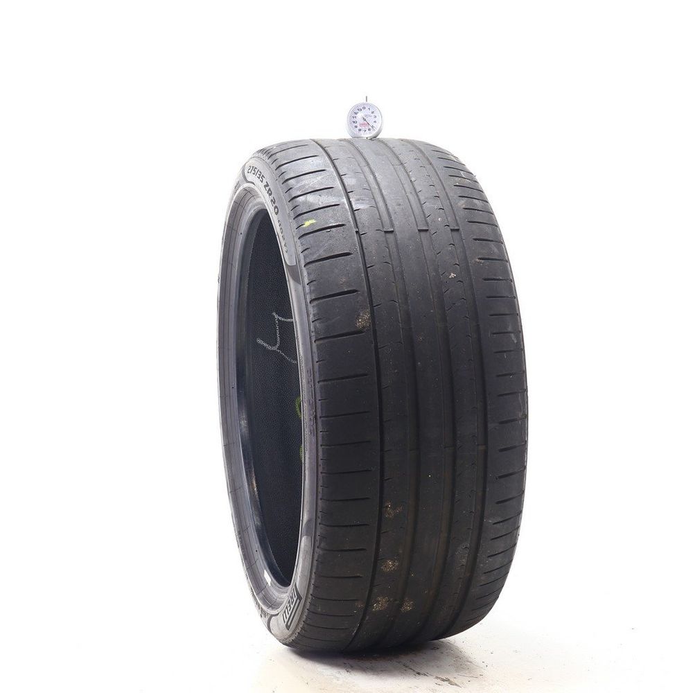 Set of (2) Used 275/35ZR20 Pirelli P Zero PZ4 102Y - 5.5-6/32 - Image 1