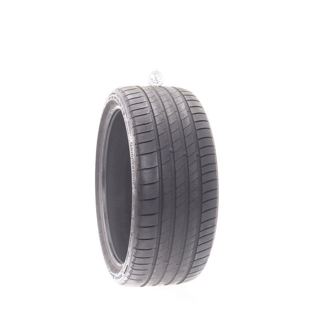 Set of (2) Used 235/35R19 Bridgestone Potenza S005 91Y - 6-6.5/32 - Image 1