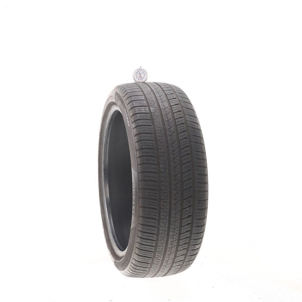 Set of (2) Used 225/45R19 Pirelli P Zero Plus 96Y - 6.5-8/32 - Image 1