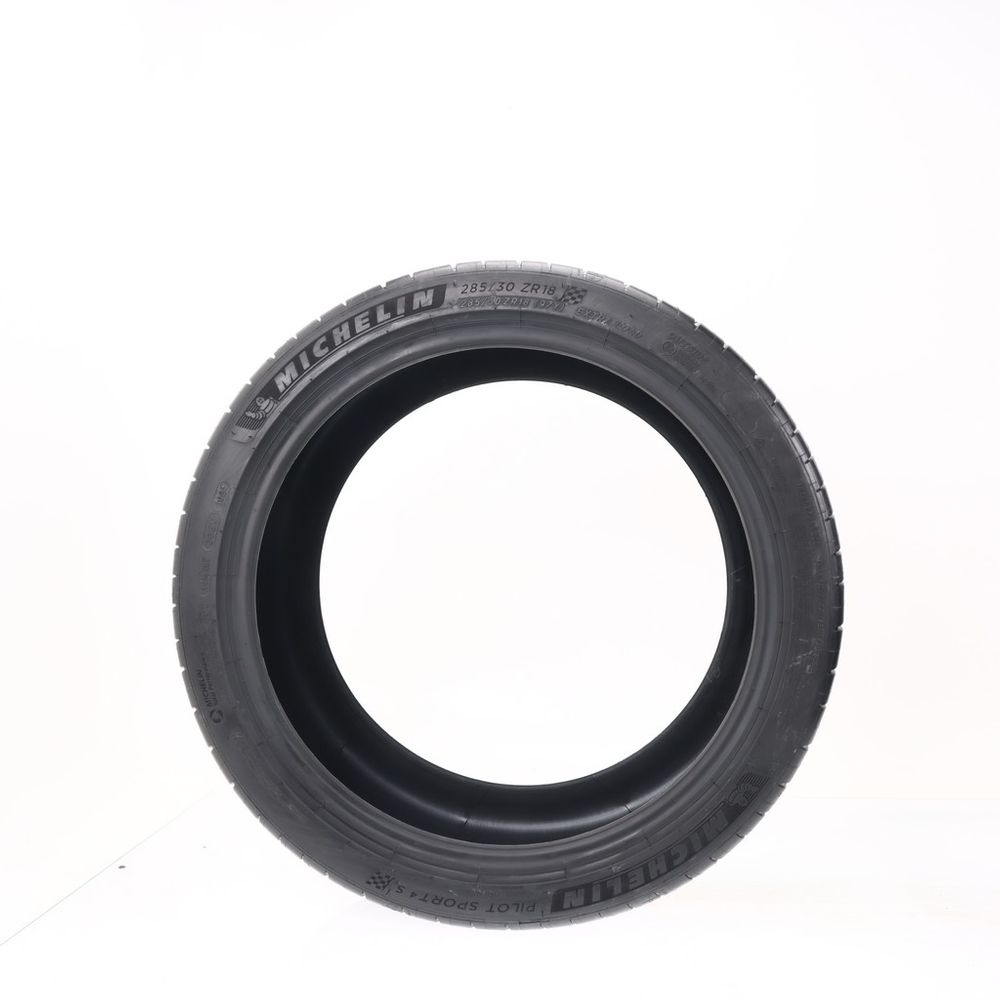 Set of (2) New 285/30ZR18 Michelin Pilot Sport 4 S 97Y - Image 3