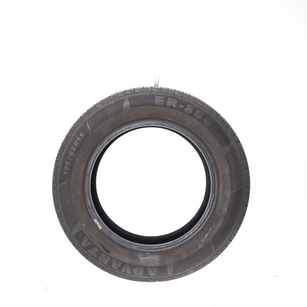 Set of (2) Used 195/65R15 Advanta ER-800 91H - 8-9/32 - Image 3