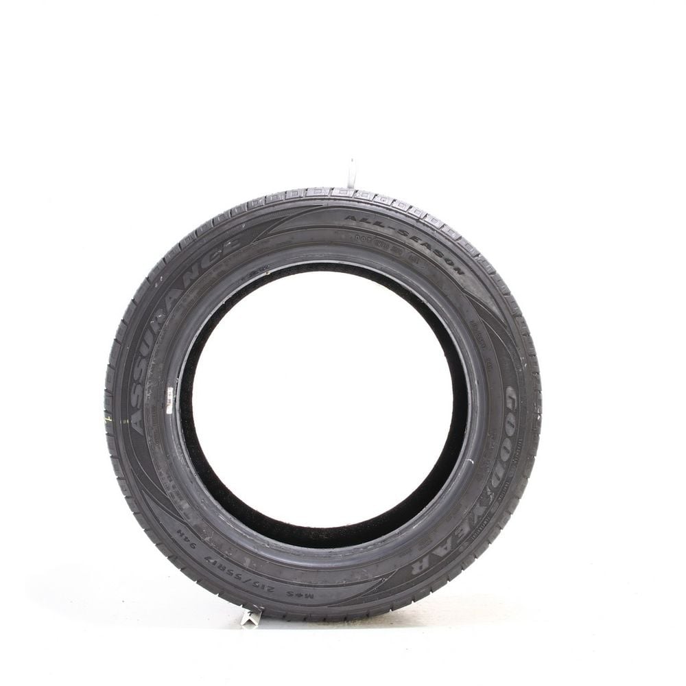 Set of (4) Used 215/55R17 Goodyear Assurance All-Season 94H - 5-6.5/32 - Image 6