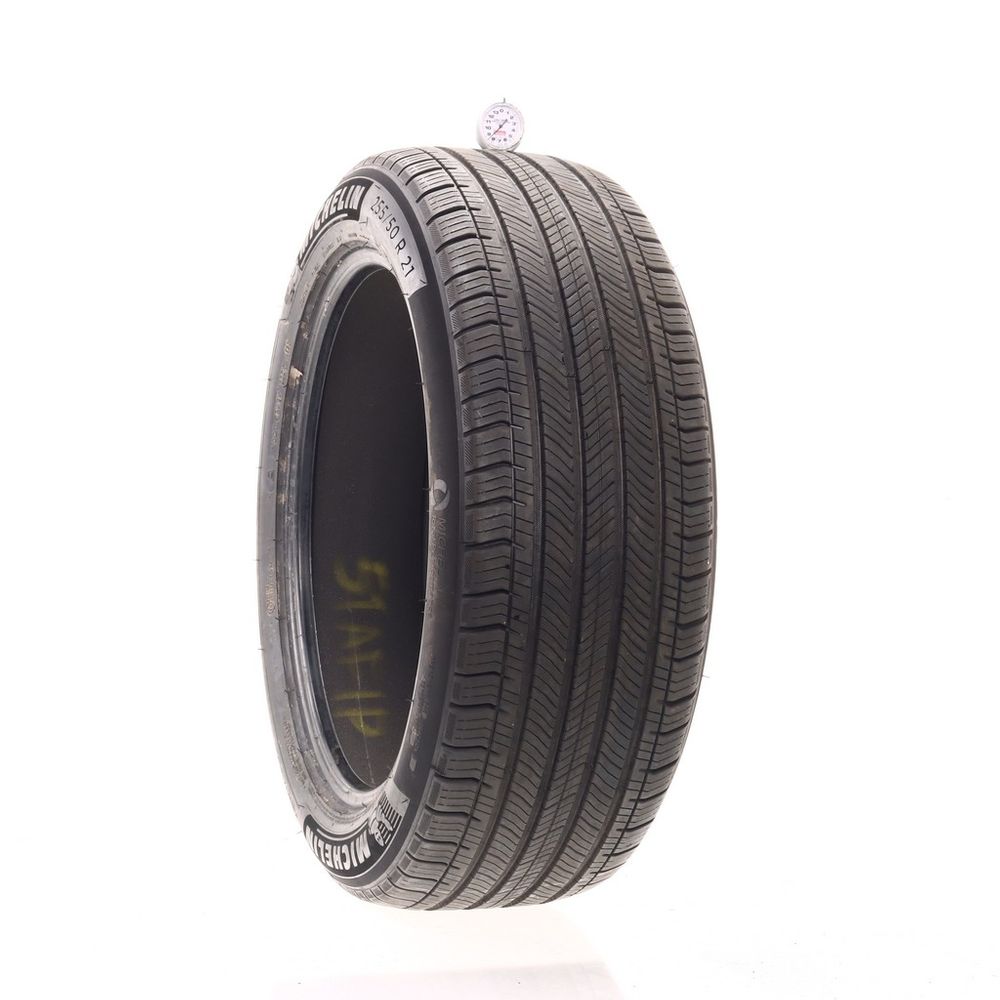 Set of (2) Used 255/50R21 Michelin Primacy All Season Acoustic 109H - 8.5/32 - Image 1