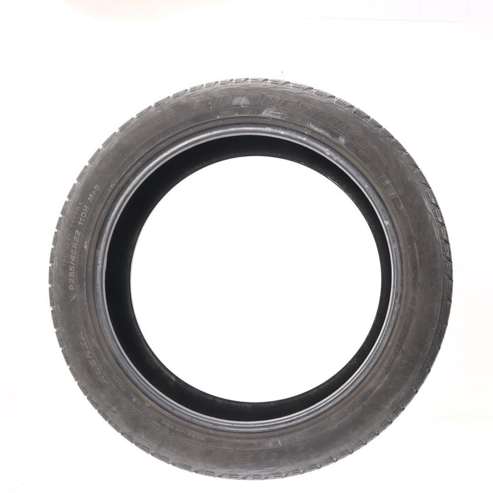 Set of (2) Used 285/45R22 Bridgestone Dueler H/L Alenza 110H - 6.5-7/32 - Image 3