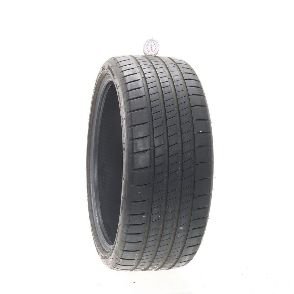 Set of (2) Used 235/35R19 Bridgestone Potenza S005 91Y - 6.5-7/32 - Image 4