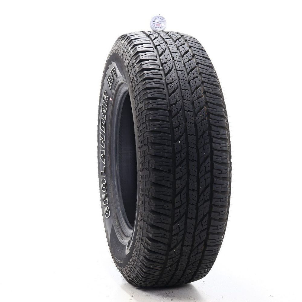 Set of (2) Used 265/70R17 Yokohama Geolandar A/T G015 113T - 11-11.5/32 - Image 1