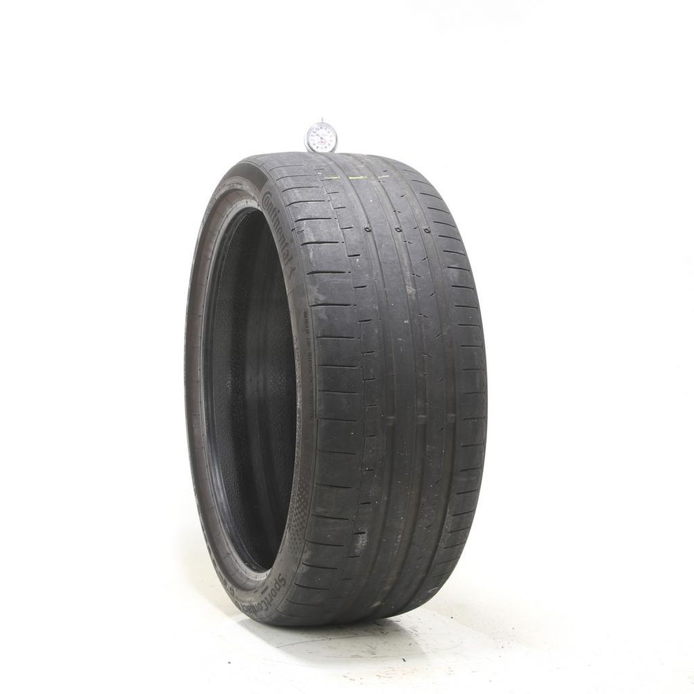 Used 255/35ZR21 Continental SportContact 6 MO1 98Y - 4.5/32 - Image 1
