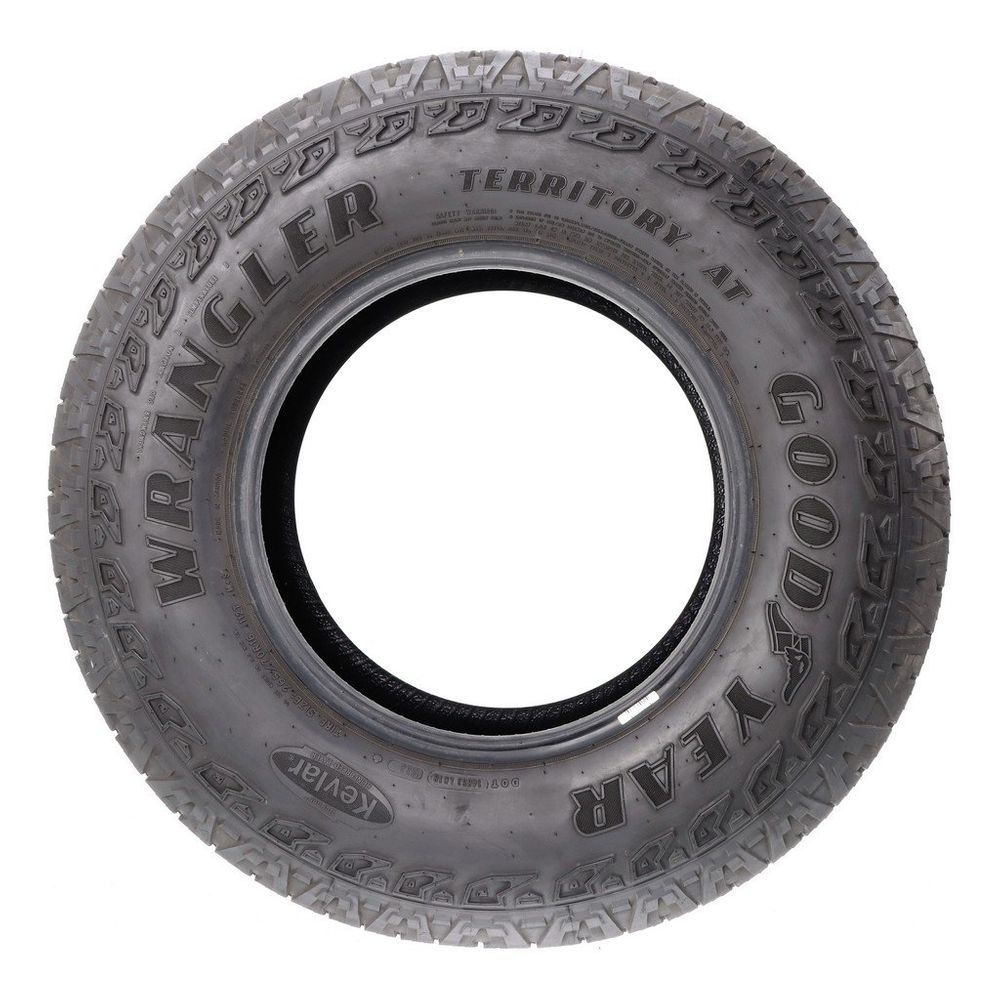 Set of (4) Used 265/70R16 Goodyear Wrangler Territory AT Kevlar 112T - 8.5-9.5/32 - Image 6