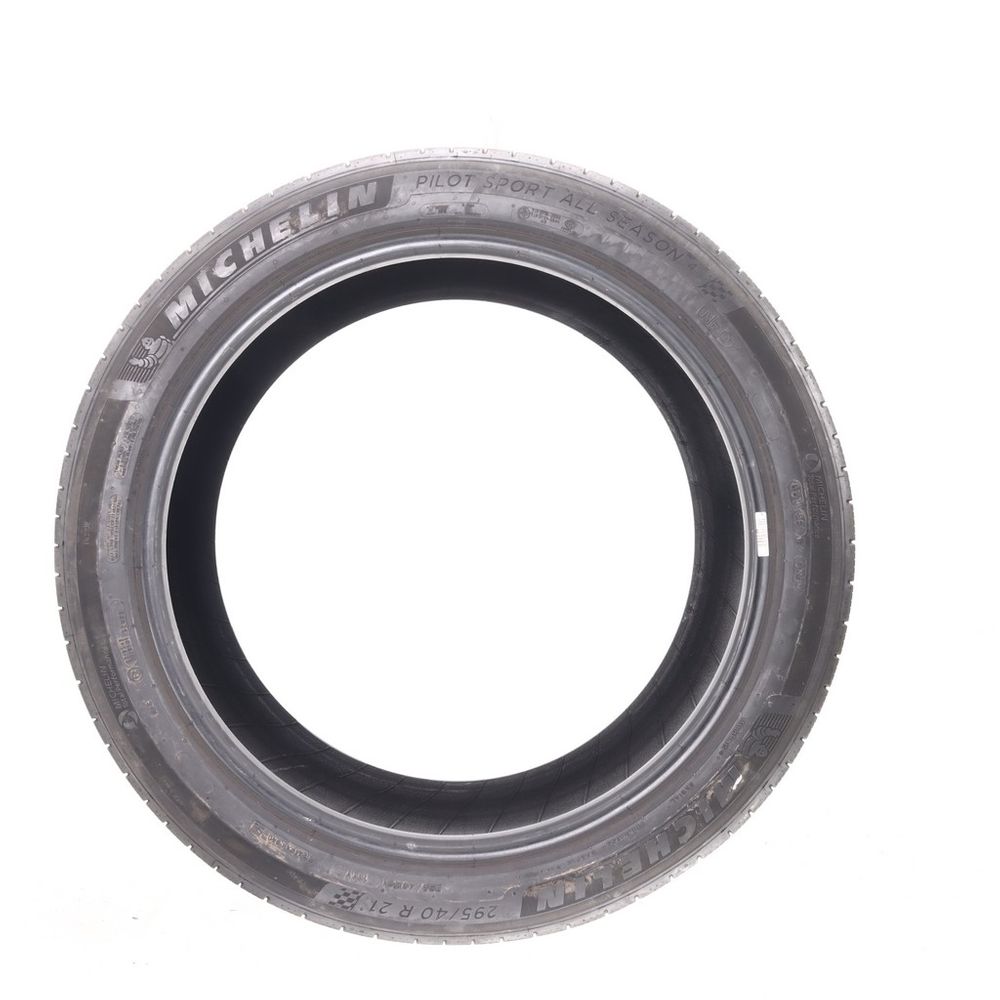 Used 295/40R21 Michelin Pilot Sport All Season 4 NEO 111V - 5.5/32 - Image 3