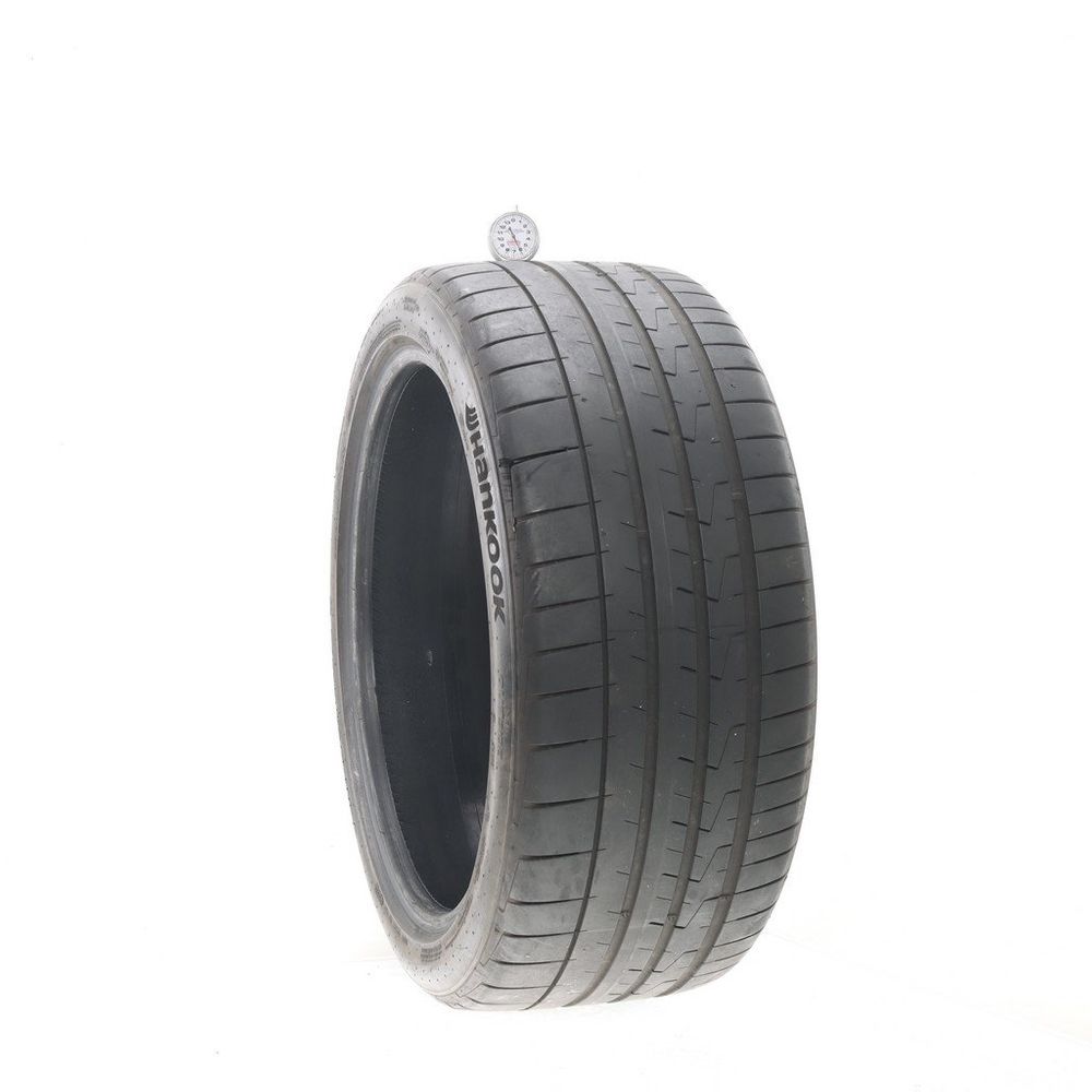Set of (2) Used 265/40ZR21 Hankook Ventus S1 Evo Z K129 105Y - 6-7/32 - Image 1