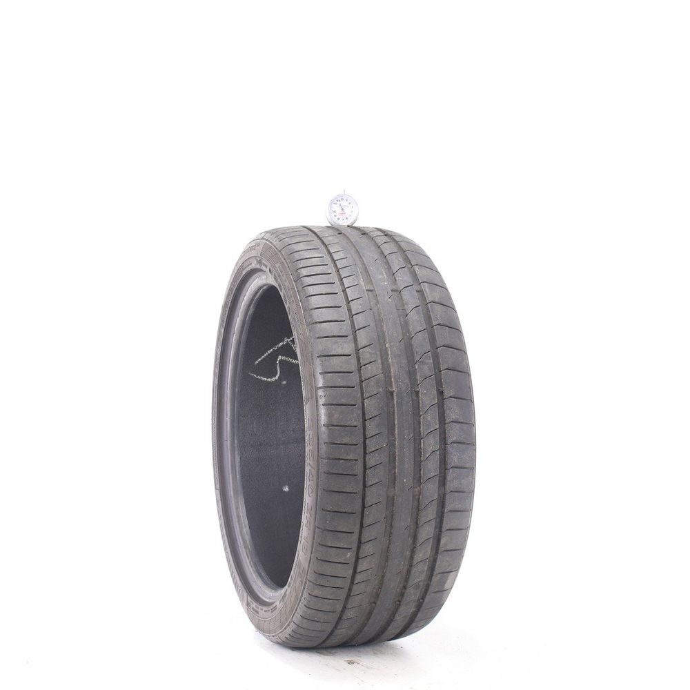 Set of (2) Used 235/40ZR18 Continental ContiSportContact 5P MO 95Y - 6/32 - Image 1