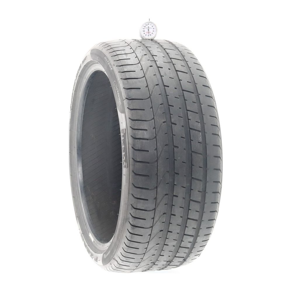 Set of (2) Used 245/35ZR18 Pirelli P Zero MO 92Y - 6.5/32 - Image 1
