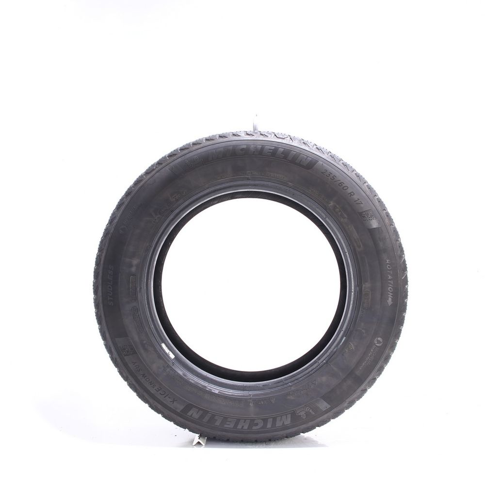 Set of (2) Used 235/60R17 Michelin X-Ice Snow SUV 106T - 6-7.5/32 - Image 3