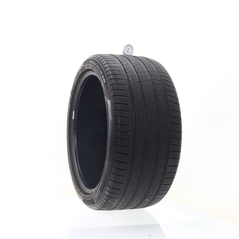 Set of (2) Used 295/35R20 Pirelli Cinturato P7 NO 105V - 6-7.5/32 - Image 4