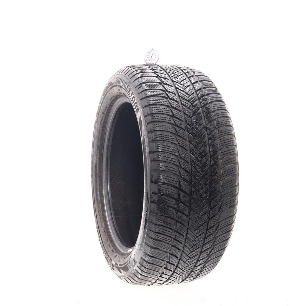 Set of (2) Used 265/50R19 Bridgestone Blizzak LM-001 RFT 110H - 7.5/32 - Image 1