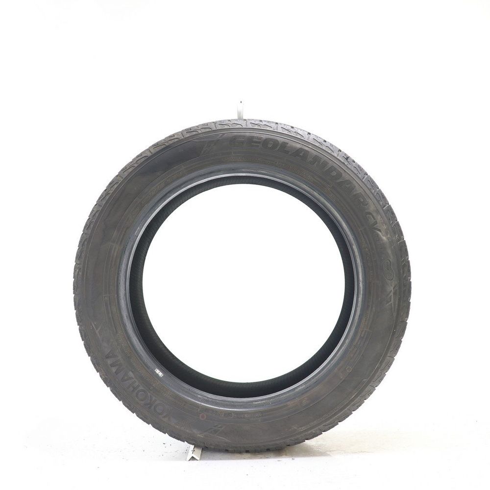 Set of (2) Used 225/55R18 Yokohama Geolandar CV G058 98V - 7.5-8/32 - Image 3