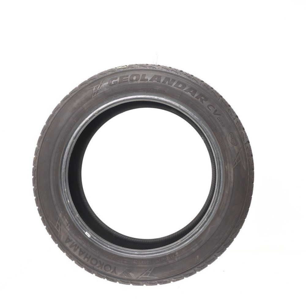 Set of (2) Used 225/55R18 Yokohama Geolandar CV G058 98V - 7.5-8/32 - Image 6