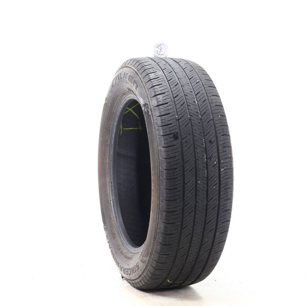 Set of (4) Used 225/60R18 Falken Sincera SN250 A/S 100H - 7-7.5/32 - Image 1
