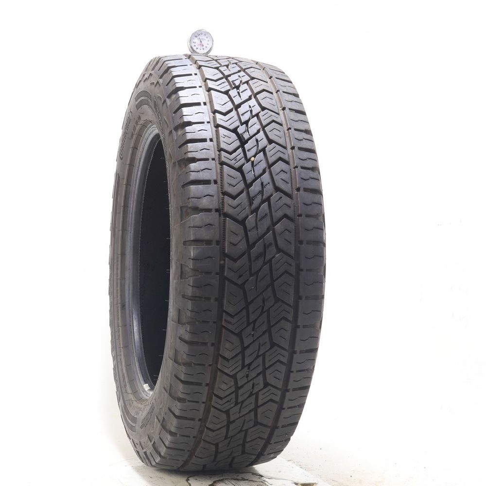 Set of (2) Used LT 265/60R20 Continental TerrainContact AT 121/118S - 12.5/32 - Image 1