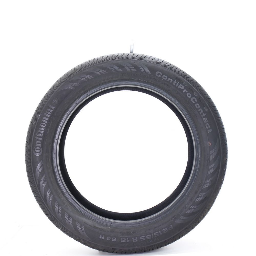 Set of (4) Used P 215/55R18 Continental ContiProContact 94H - 7.5-9/32 - Image 11