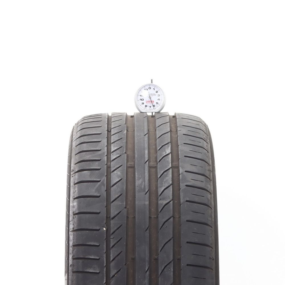 Set of (2) Used 225/40R19 Continental ContiSportContact 5 SSR MOE 93Y - 6-7/32 - Image 2