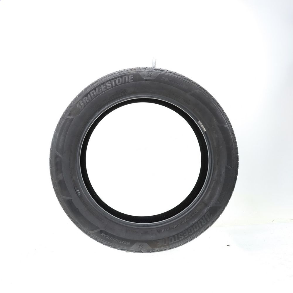 Set of (2) Used 225/55R18 Bridgestone WeatherPeak 98V - 5-6.5/32 - Image 3
