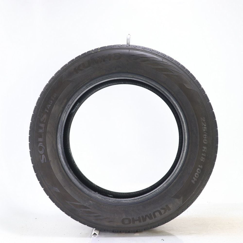 Set of (2) Used 225/60R18 Kumho Solus TA51a 100H - 8.5-9/32 - Image 3