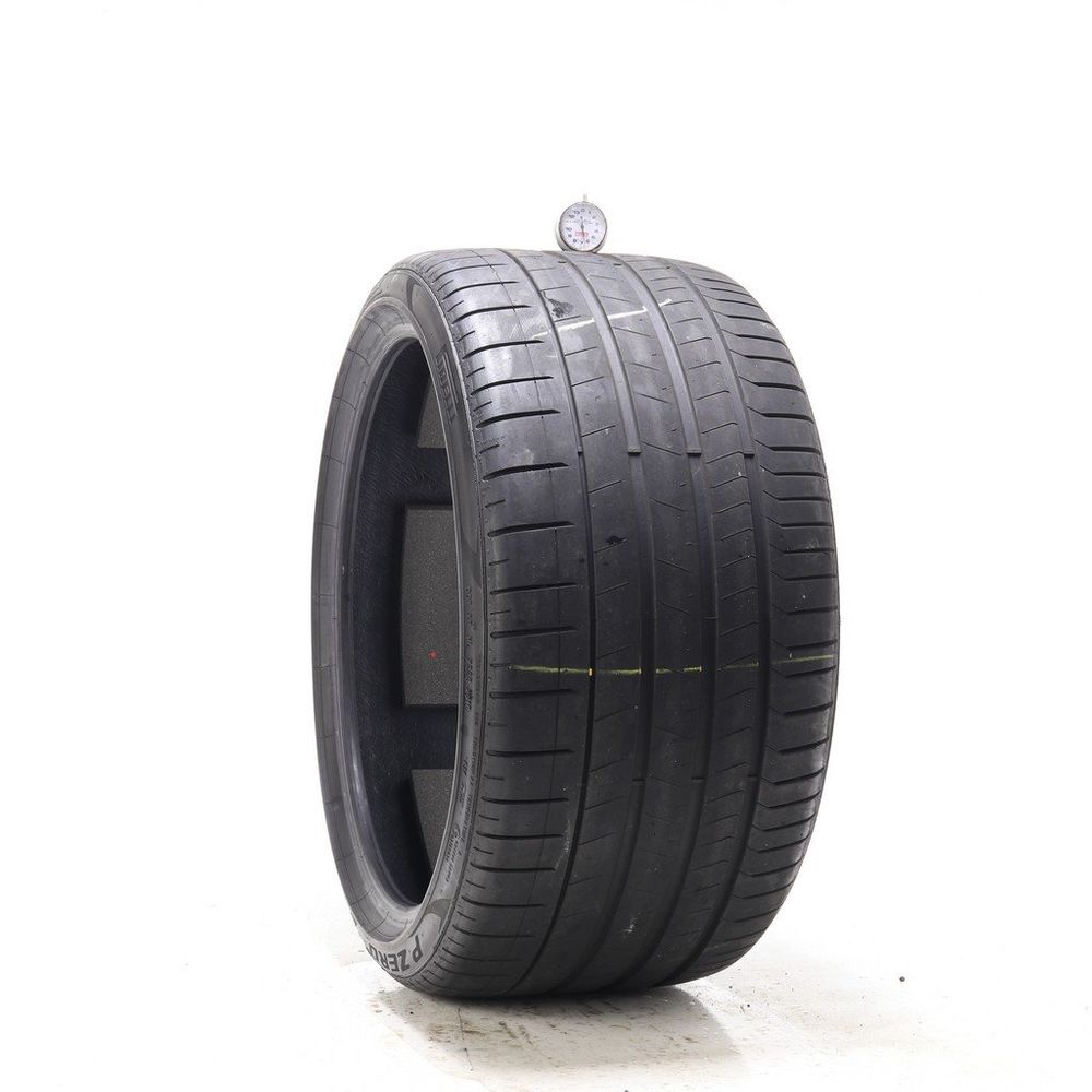 Set of (2) Used 305/30ZR21 Pirelli P Zero PZ4 A7A PNCS 104Y - 6.5-8/32 - Image 1