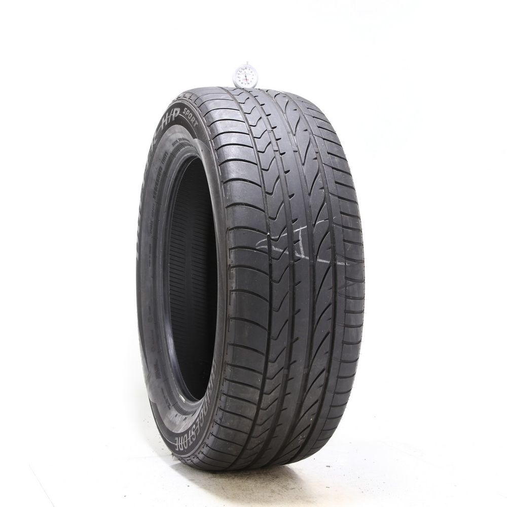 Set of (2) Used 255/55ZR19 Bridgestone Dueler H/P Sport N0 111Y - 6-6.5/32 - Image 4