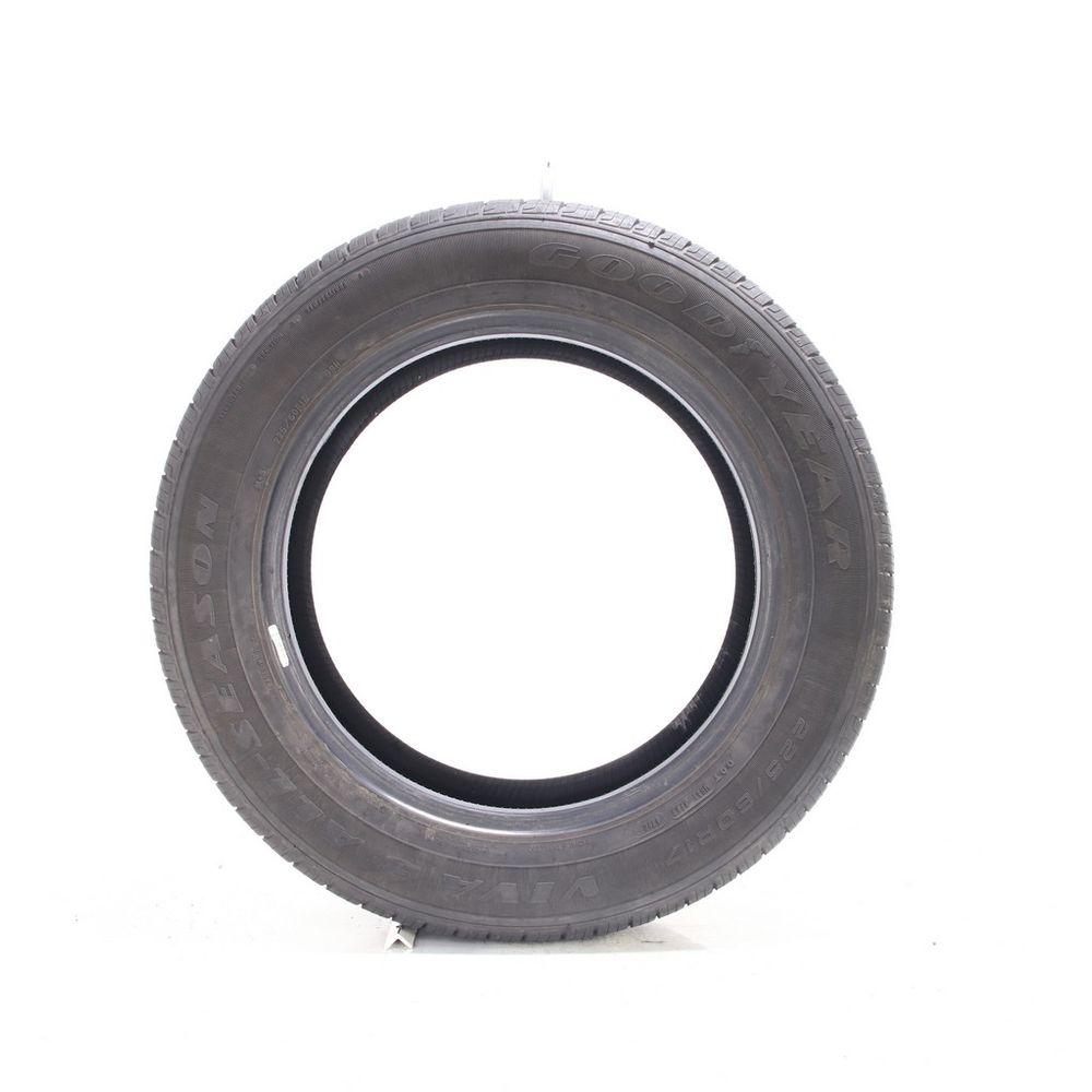 Set of (2) Used 225/60R17 Goodyear Viva 3 All Season 99H - 6.5-7/32 - Image 3