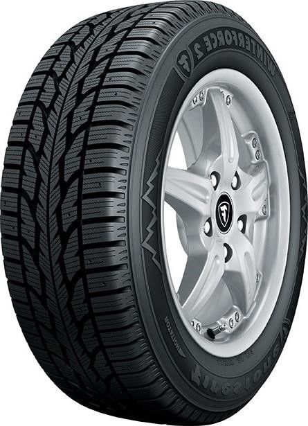 Set of (4) New 215/60R17 Firestone Winterforce 2 UV 96S - Image 1