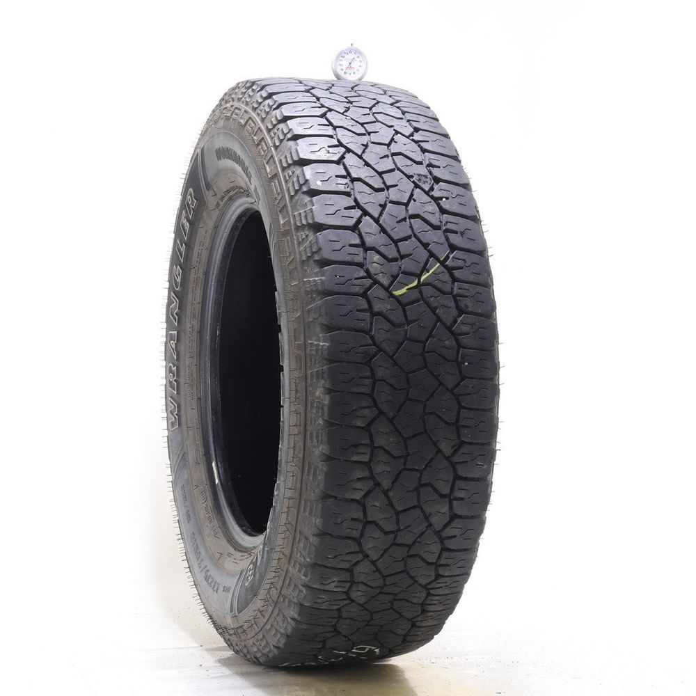 Set of (2) Used LT 275/70R18 Goodyear Wrangler Workhorse AT 125/122R E - 8/32 - Image 1