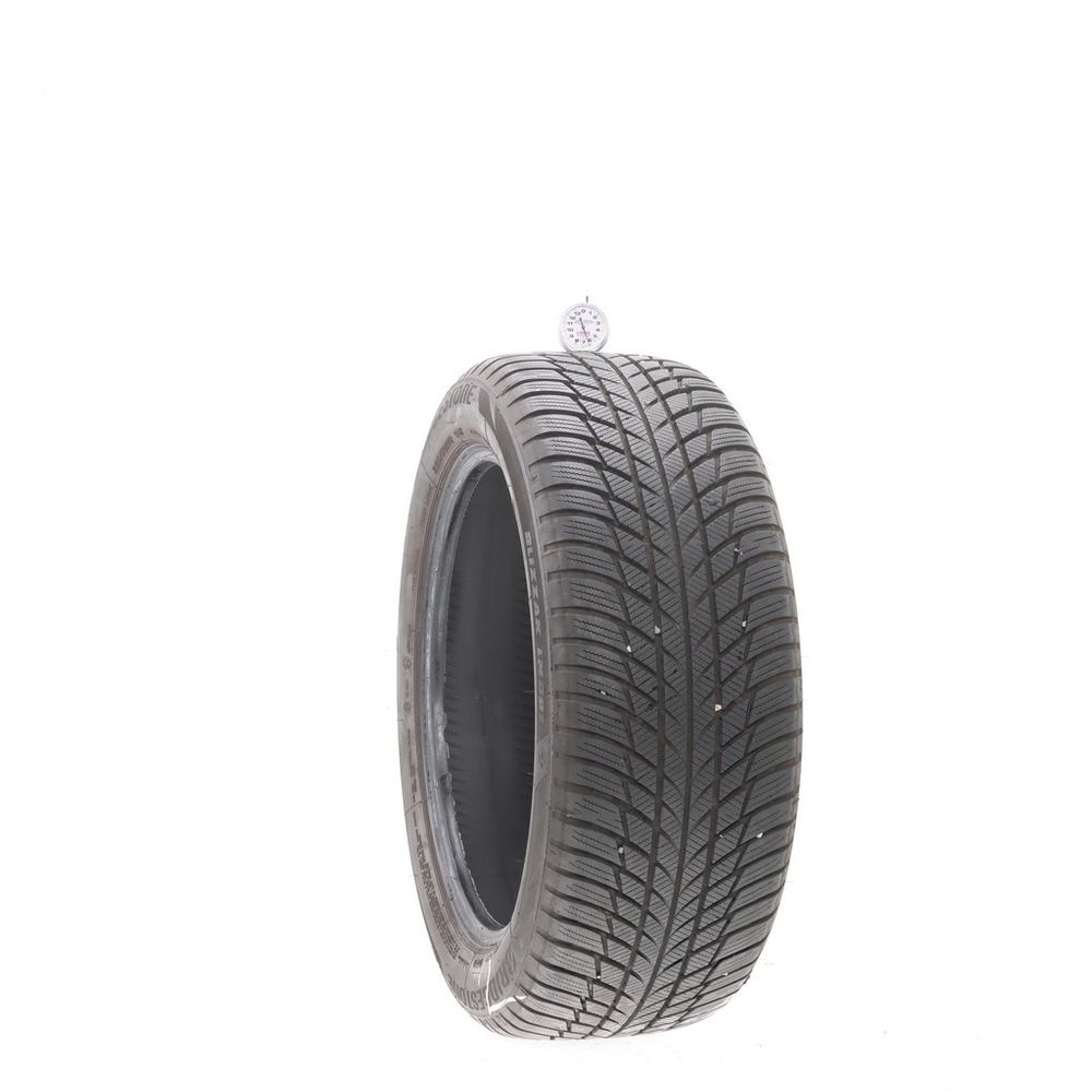 Set of (2) Used 225/50R18 Bridgestone Blizzak LM-001 RFT 95H - 6/32 - Image 1