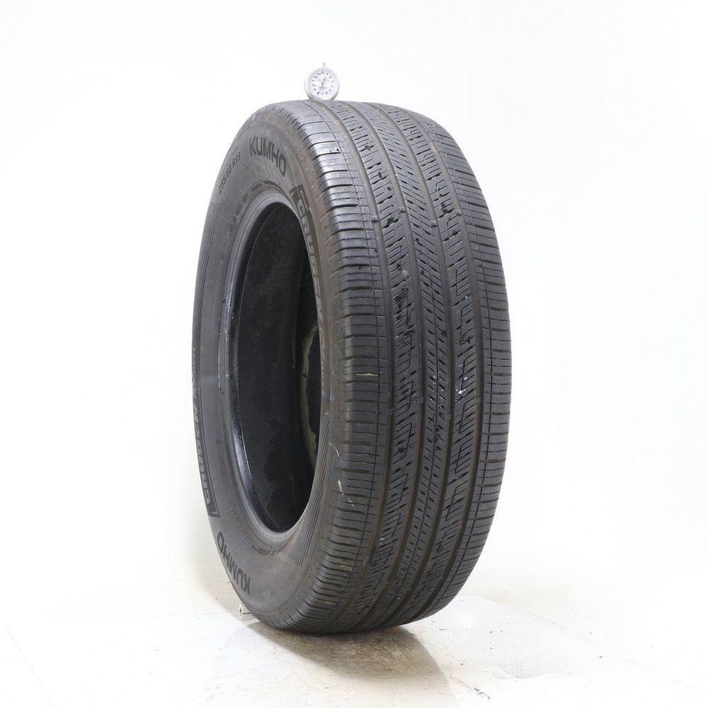 Set of (2) Used 255/60R19 Kumho Crugen HP71 EV K-Silent 113V - 7.5/32 - Image 1