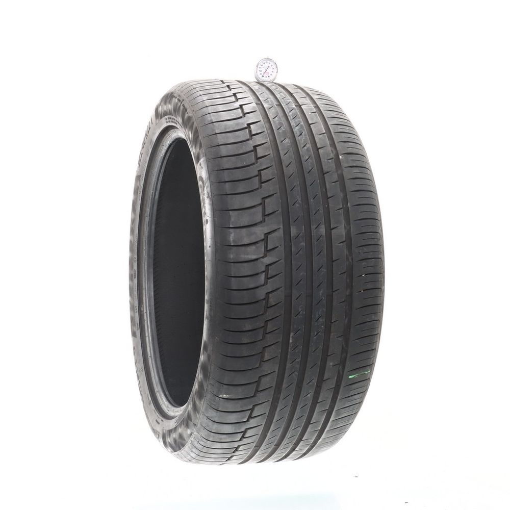 Set of (2) Used 325/40R22 Continental PremiumContact 6 MO 114Y - 8-8.5/32 - Image 1
