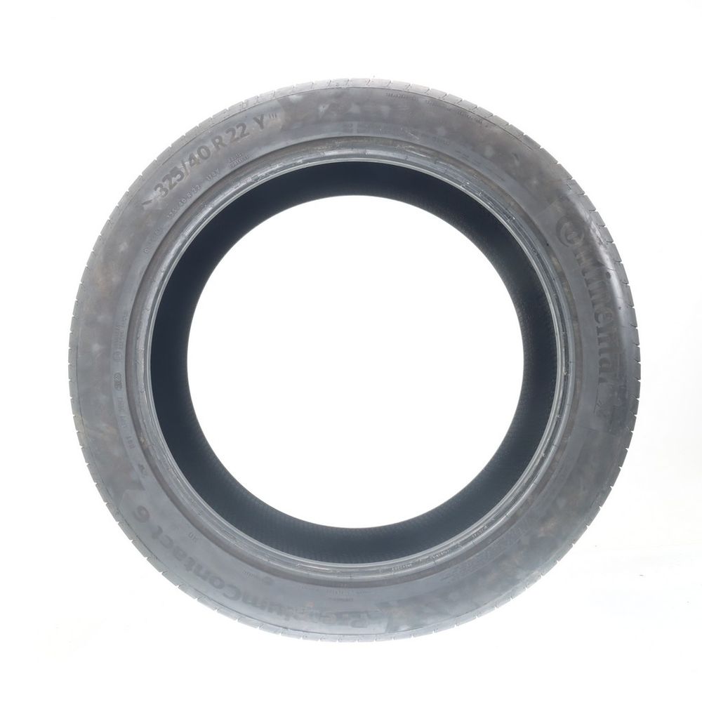 Set of (2) Used 325/40R22 Continental PremiumContact 6 MO 114Y - 8-8.5/32 - Image 3