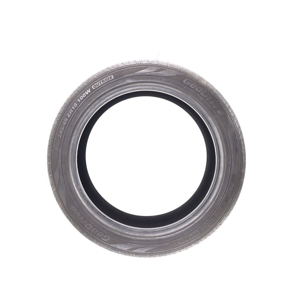 Set of (2) Used 245/45ZR18 GeoDrive KU27 100W - 6-7.5/32 - Image 3