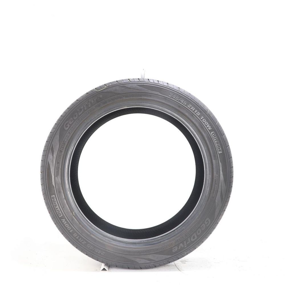 Set of (2) Used 245/45ZR18 GeoDrive KU27 100W - 6-7.5/32 - Image 6