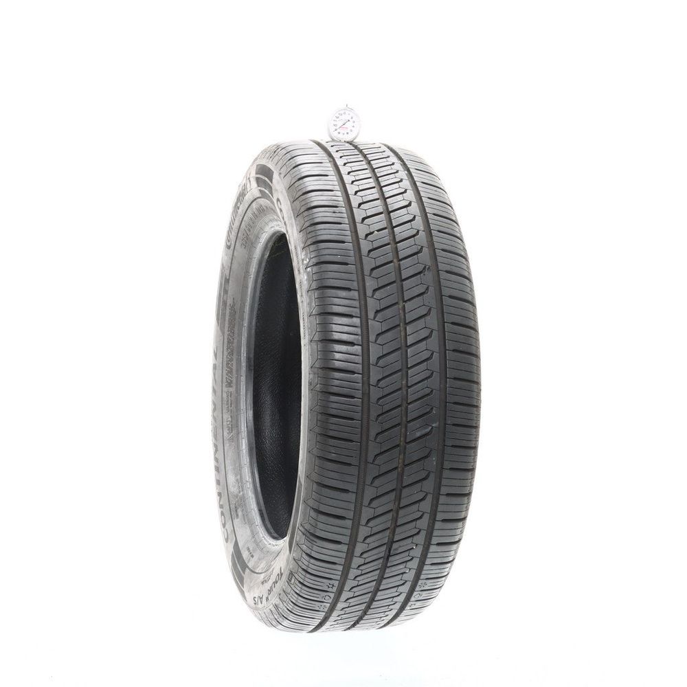 Set of (2) Used 235/60R18 Continental ControlContact Tour M A/S EV 103H - 9-10.5/32 - Image 1