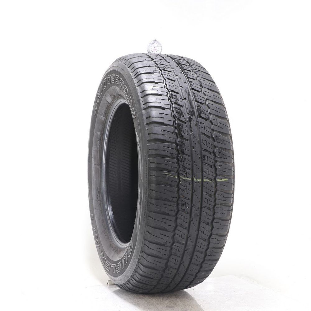 Set of (2) Used 285/60R18 Bridgestone Dueler A/T 693 III 116V - 7-8/32 - Image 1