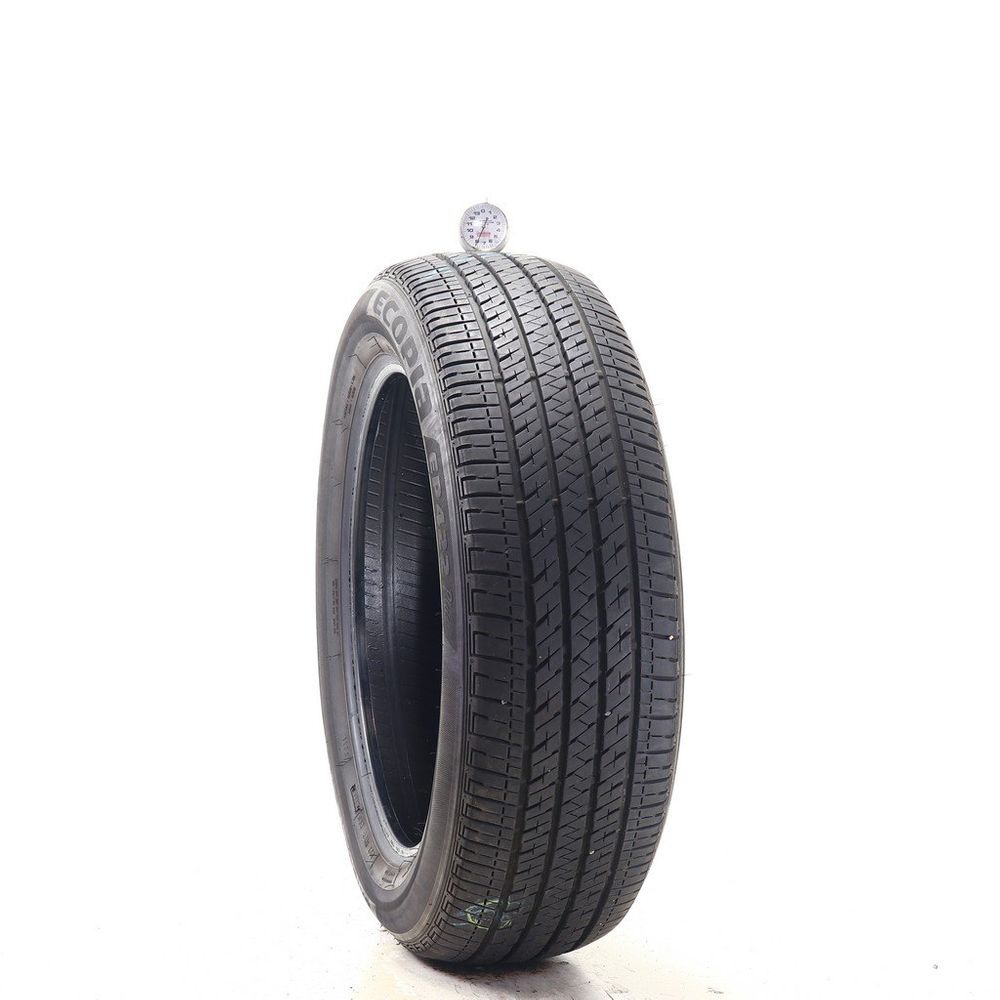 Set of (2) Used 215/55R18 Bridgestone Ecopia EP422 Plus 95T - 8/32 - Image 1