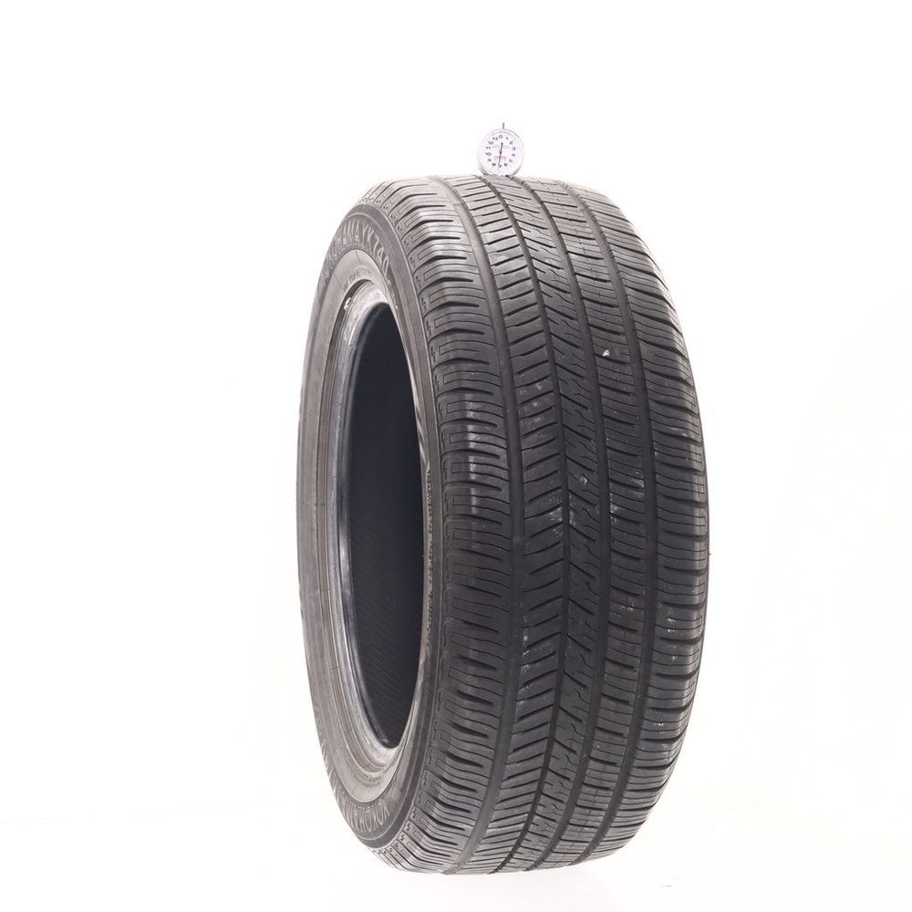 Set of (2) Used 255/55R18 Yokohama YK740 GTX 109V - 7-8/32 - Image 1