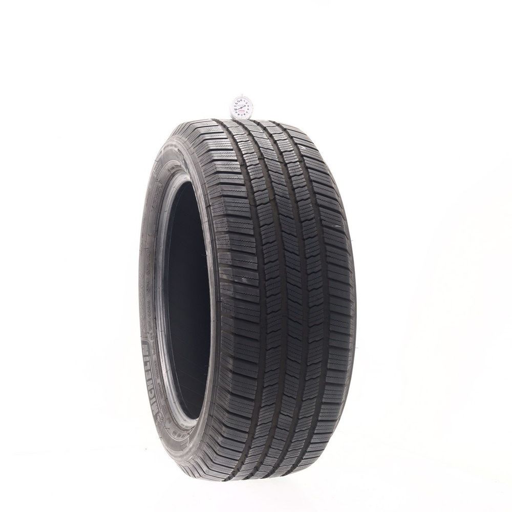 Set of (2) Used 255/50R19 Michelin Defender LTX M/S 107H - 9.5/32 - Image 1