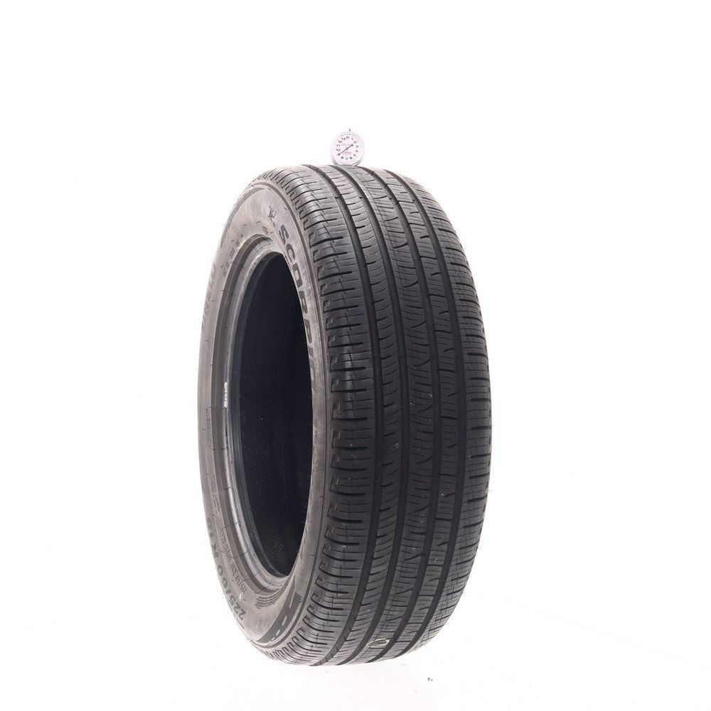 Set of (2) Used 225/60R18 Pirelli Scorpion Strada 100H - 9-10/32 - Image 1