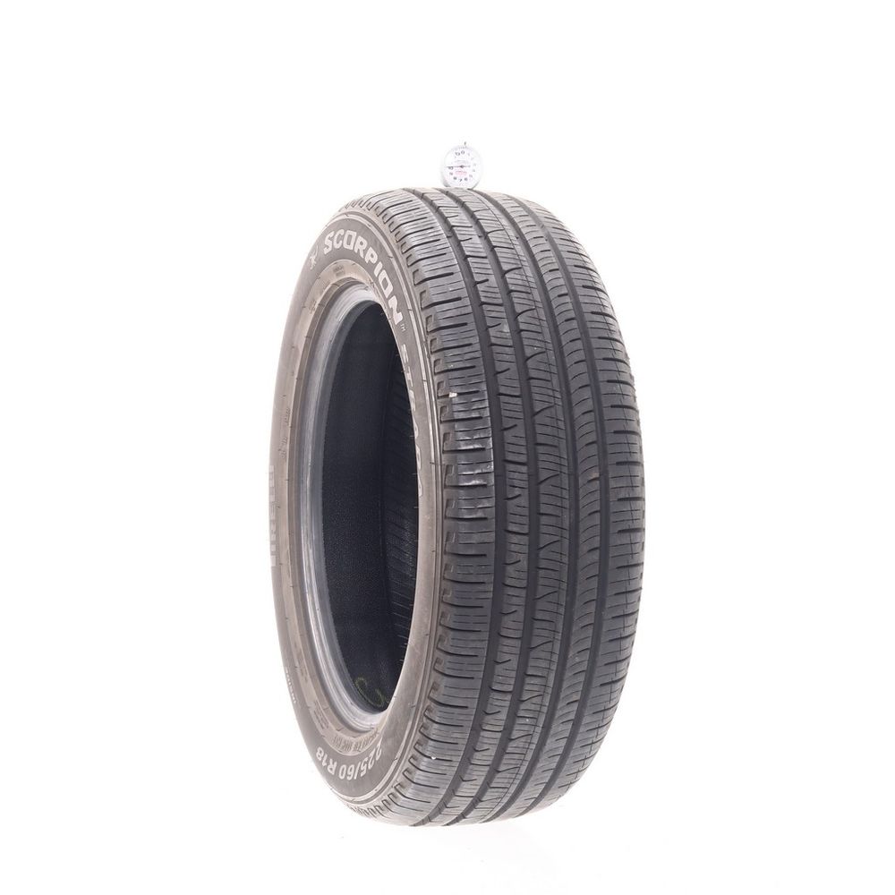 Set of (2) Used 225/60R18 Pirelli Scorpion Strada 100H - 9-10/32 - Image 4