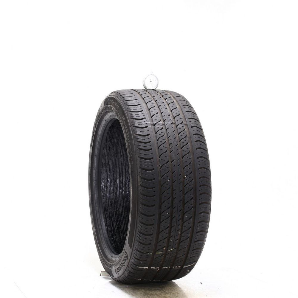 Set of (2) Used 225/45R17 Continental ProContact RX ContiSeal 91V - 6-7/32 - Image 1